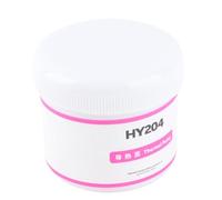 Luqeeg HY204 Thermal Paste, Dependable Work Good Property Easy Carrying Compound Silicone Grease Good Insulation Cooling for CPU Heatsink (100g)