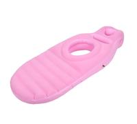 Luqeeg Inflatable Pregnancy Pillow, Full Body Pillow with Belly Hole Comfortable Maternity Airbed PVC Inflatable Pool Float for Sleeping Support, Pool Floating, Massage, Yoga (Pink)