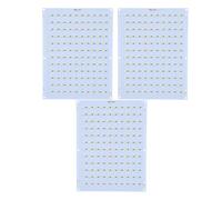 Luqeeg LED Backlight Board Kit, 3Pcs 120 LED Beads with Type C Power Cable, Touch Control Brightness, for Lab, 3D Printer, Home, Festival & Outdoor Lighting