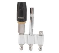 Luqeeg M5 Twists Nozzle Fit for Ladder Saver Pressure Washer, 3-7 GPM, Adjustable Downstream Soft Wash Nozzle, Shooters Tip, 1/4" Quick Connect, 0 to 60 ° Spray Pattern