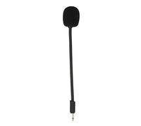Luqeeg Mic Replacement, Plug and Play 2.5mm Noise Reduction Detachable Game Boom Microphone with Flexible Microphone Arm, Detachable Microphone Replacement for Quantum 100