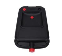 Luqeeg Oil Drain Pan 10L High Density Pe Low Profile Portable with Large Carry Handle, Splash Proof Design & Mess Free Pouring Spout for Car, Motorcycle, ATV, Lawn Mower.