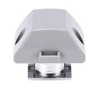 Luqeeg Push Button Latch, 5 PCS Keyless Push Button Cabinet Latch, Zinc Alloy RV Compartment Latches with Cabinet Door Catch, Ideal for Yacht, Motorhome, Campers & Caravan