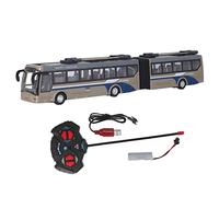 Luqeeg RC Bus for Kids, 1:48 Scale High Simulation School Bus Toy, Remote Control City Bus with Interior, Safe and RC Car Vehicles, Gift for Boys Girls (Gold)