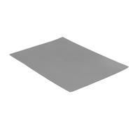 Luqeeg Rubber Stamp Sheet, Soft Flexible DIY Rubber Carving Block, A4 Size, Light Gray