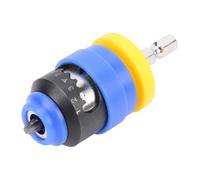 Luqeeg Screw Depth Guide for Drills, Auto Stop Attachment, Magnetic Tip Guide Tool with 7 Settings, Ideal for Drywall Wood