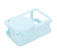 Luqeeg Silicone Protective Case, Fit for Action 6 Camera Soft Skin Cover, Camera Case with Lens Cap & Lanyard, Shockproof Anti Scratch Washable Protection, Ideal for Sports (Blue)
