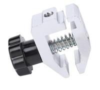 Luqeeg SJJ-01 Stainless Steel Jaw Clamp, 500N Thrust Tension Meter Clamp, Micrometer Fixture with High Hardness Material, Ideal for Tensile Destructive Force Testing