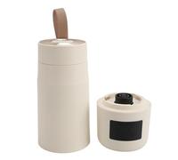 Luqeeg Small Electric Kettle Fast Heating, USB Rechargeable 2600mAh Battery 300ML Capacity Mini Hot Water Boiler for Travel, Thawing, Heating Milk