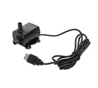 Luqeeg Submersible Fountain Pump, 300L H Adjustable with LED Indicators Memory Function IP68 Water Proof, for Aquarium Pond Hydroponics