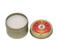 Luqeeg Survival Candle, 24 Hours Emergency Candle, Waterproof Smokeless Survival Candle Emergency Gear Prepper Supplies for Camping Outdoor Home Wilderness Survival Candle (Gold)