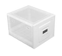 Luqeeg Time Locking Box, Digital Code, Charging Slot, Timer Lock Container, Clear Lockable Storage Box, Lockable Box for Cell Phones, Snacks, Unwanted Temptations