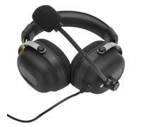Luqeeg Wired USB Gaming Headset, 7.1 Surround Sound Stereo Subwoofer Gaming Headphone with Noise Cancelling Mic, Versatile Modes 3D Sound Field Clarity for Computer Laptop Switch