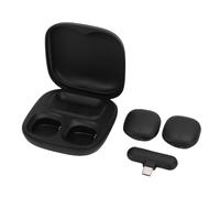 Luqeeg Wireless Lavalier Microphones, Ai Noise Canceling Magnetic Mics with Charging Case & USB C Mini Microphone for Video Recording Vlogging Content Creators Broadcasters