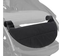 LuQiBabe Stroller Leg Rest with Padded Cover Compatible with Babyzen YOYO Stroller Footrest 12.5 Inch Long Extend Infant Pram Footboard Provide Additional Comfort in Strollers Foot Rest - Black