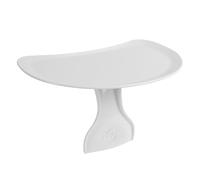 LuQiBabe White Baby Feeding Tray, 3-12 Months, Plastic, for Bumbo Floor Seat