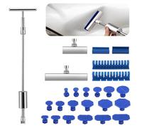Luqixcey Car Dent Puller with T Bar,Car Dent Remover for Car Dent Repair,Car Dent Removal Kit for Metal Surface Dent Removal,Dent Remover Tool for Car