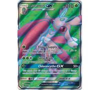 Lurantis GX 138/149 Ultra Rare Pokemon Card (Sun & Moon Base Set) + TitanCards® Toploader