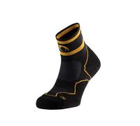 Lurbel Desafio Spirit Four Black Yellow Socks, Size XL