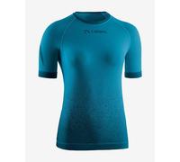 Lurbel Samba Short Sleeve T-shirt Turquoise Blue Black Women - M