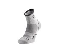 Lurbel Tierra Three Anti-Blister Socks, Hiking Socks, Seamless Breathable Walking Socks, Unisex Socks, Dark Grey, L