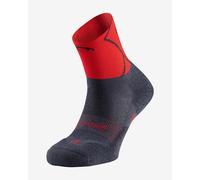 Lurbel Track Four Socks Dark Grey Red - S