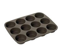 Lurch 1-Piece Flexiform American Muffins Baking Tray Silicone, Brown