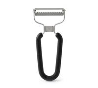 Lurch 10096 Stainless Steel Julienne Peeler, Black