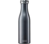 Lurch 240854 Insulated Flask for Hot and Cold Drinks Double-Walled Stainless Steel 0.5 L Anthracite Metallic