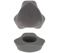 LURCH Comfort Silicone Bottle Opener for Easy Opening of Screw Caps, Grey