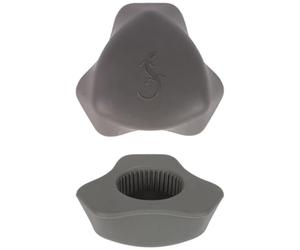 LURCH Comfort Silicone Bottle Opener for Easy Opening of Screw Caps, Grey