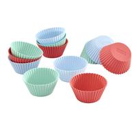 Lurch FlexiForm 83013 Muffin Liners Set of 12 100% BPA- Platinum Silicone Inner