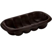 Lurch FlexiForm 85039 Yeast Braid / Cake Baking Mould for Baking Traditional Easter Biscuits, Made from 100% BPA- Premium Platinum Silicone, 30 x 16 cm, Brown