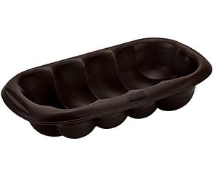 Lurch FlexiForm 85039 Yeast Braid / Cake Baking Mould for Baking Traditional Easter Biscuits, Made from 100% BPA- Premium Platinum Silicone, 30 x 16 cm, Brown