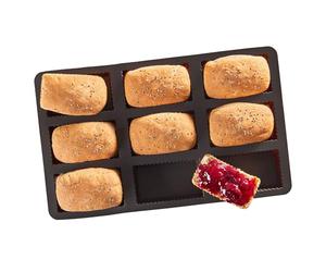 Lurch "Flexiform Brownie Mould, Brown, 9-Piece