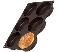 Lurch "Flexiform Burger Bun, Brown, 6-Piece