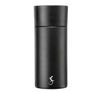 Lurch Insulated Mug 360° with One-Handed Operation and Scratch-Resistant Powder Coating 0.3 L Black