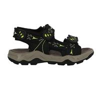 Lurchi 74L8193010 Sandal, Black-Lime, 5.5 UK