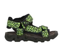 Lurchi 95L8003001 Sandal, Black-Lime, 4.5 UK