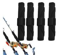Lure Bait Cover | Fishing Hook Covers Bait 4X | Protective Bait Hook Covers, Safely See Easily Lures Covers Fishing Hooks, Black, Se référer au descriptif, Refer to description