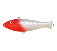 Lure Halco giant trembler Flamin Hot 138g Blanc 18 cm