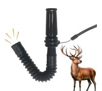 Lure Whistle Hunting Accessories | 12 cm Animal Voices Locker Call Device | Realistic Calls for Deer Hunting with Adjustable Sound, Lanyard & Extension Tube - Ideal for Forest,