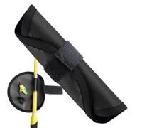 Lure Wrap | Angling Hook Protector | High-Density Fishing Lure Oxford Fabric Wrap Protector for Saltwater, Swimbait, Jig, Freshwater, Bass, Black, Refer to description, Unisex