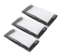 Lure Wrap, Fishing Hook Covers Bait Storage Fishing Accessories 3PCS Clear PVC Lure Covers Treble Hook for Protecting, 7.9x3.9in