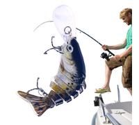 Lures Fishing Bait Life Life Like - Multi-gearced Fish Lures with Hook, Multi-Connected Swimming Baits, Fish Lures With Hook, Eyes Crankbait Atmosphere Sink Lure For Bass Trout Redvis