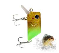 Lures - Floating Bait Hooks with Rattle | Pike Perch Lures | Bait for Catching Trout, Catfish, Walleye, Crappie And Bluegill In Lakes, Rivers And Waters