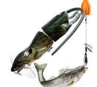 Lures - Realistic Artificial Articulated Lure for Swimming,Equipment Tentacles Snake Depths High Sea Travel Boat Beginners