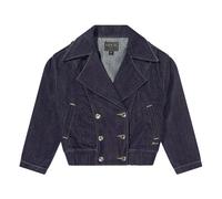 Lurex Denim Ruffle Jacket - female - Guess - Light Jackets - Blue - 14 Y - Kids 14 Y