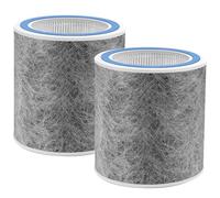 Luripid 2 Pack HP102 Filter Replacement, Compatible with Shark HP102 & HP102PET & HC452 & HP132 & HC450 & HC451 & HC455, True HEPA for 99.97% of Particles, Compare Part #HE1FKPET, HE1FKBAS