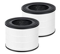Luripid AP-S0610L Filter Replacement, Compatible with MOO-KA AP-S0610L Air Purifier, 3-Stage Filtration System, 3-in-1 H13 True HEPA Filter and Activated Carbon Filter, 2 Pack